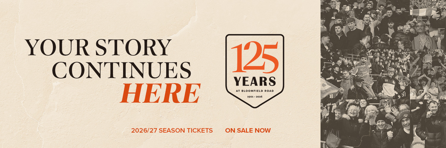 Blackpool FC banner