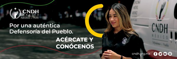 CNDH en México Profile Banner