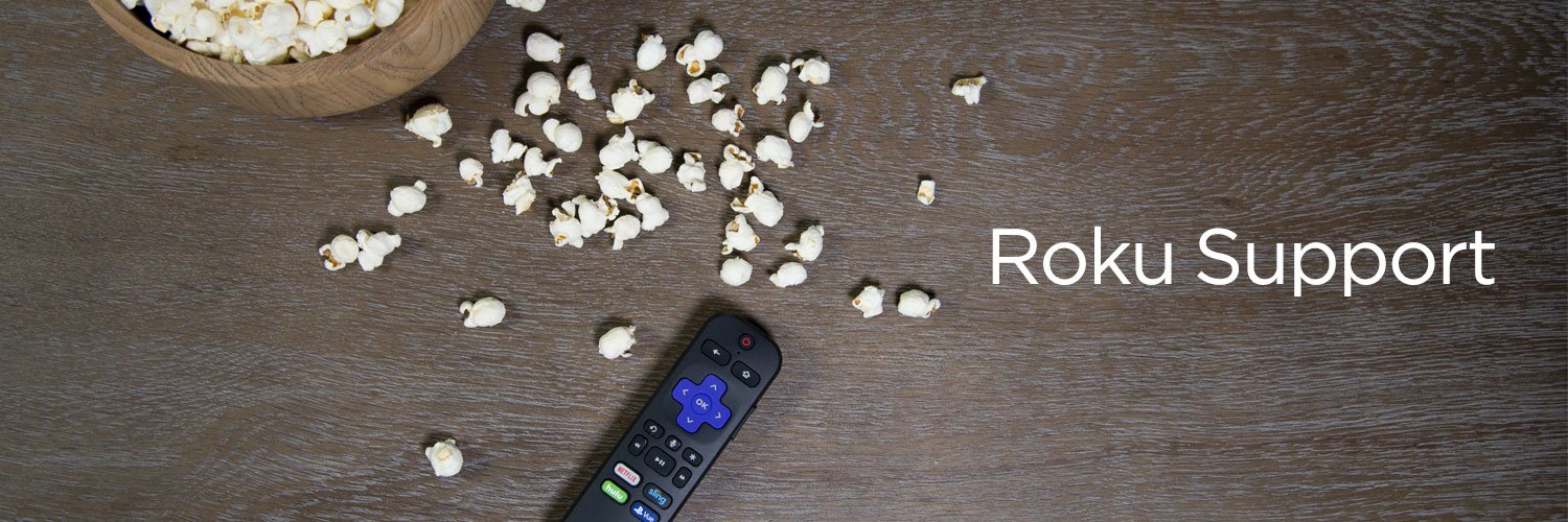 Roku Support banner