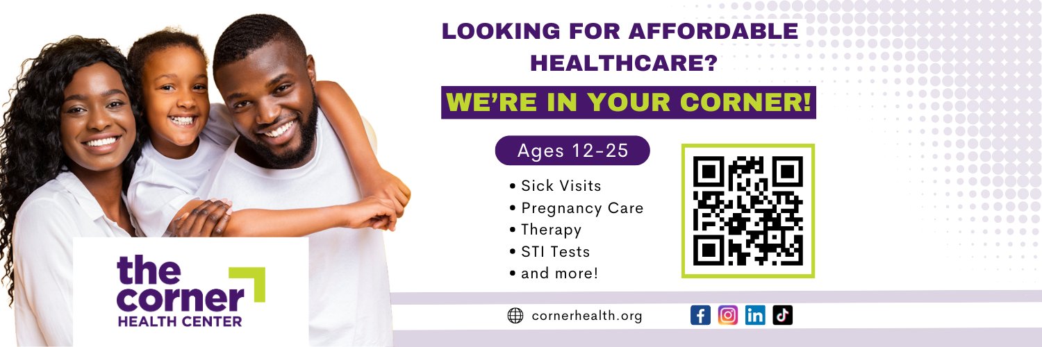 The Corner Health Center banner