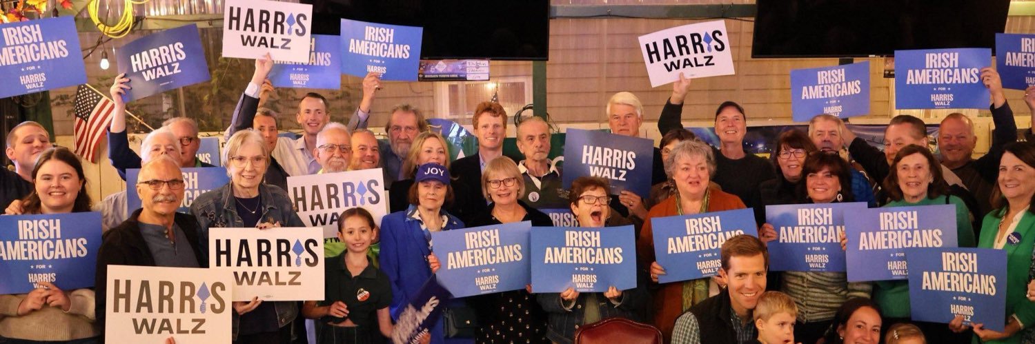 Irish American Democrats ☘️ banner