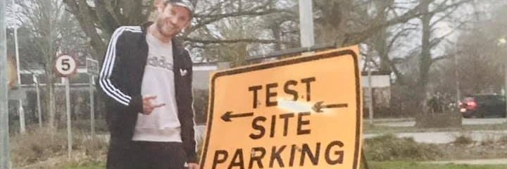 TESTSITE banner