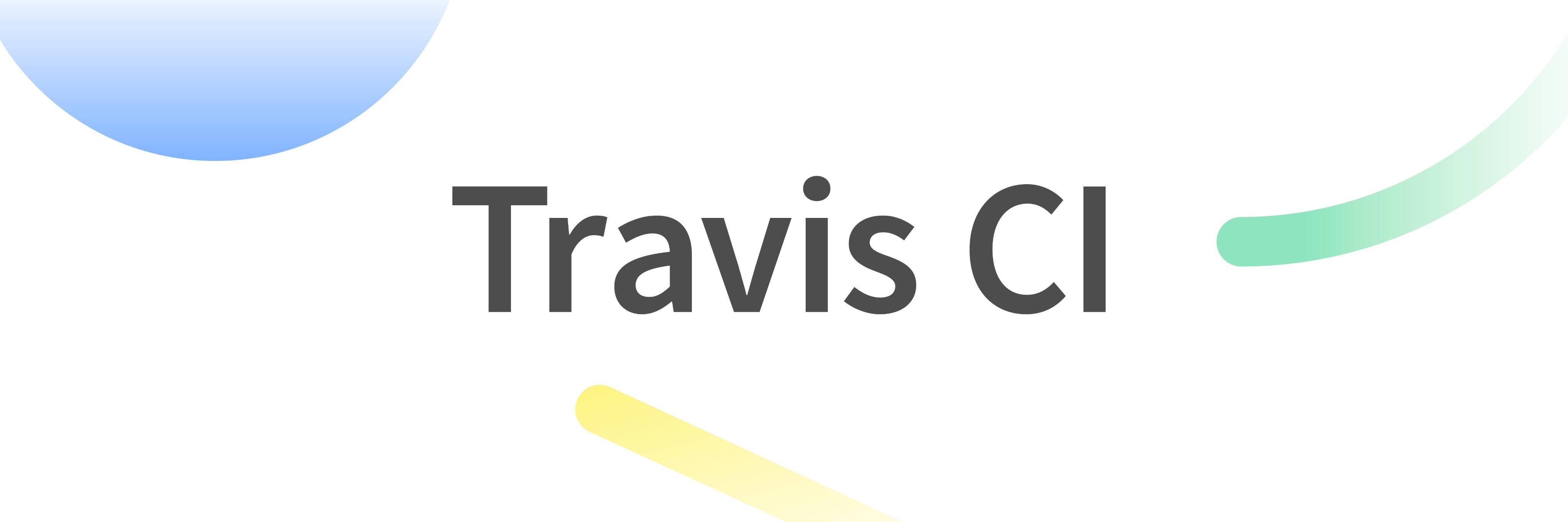 Travis CI banner