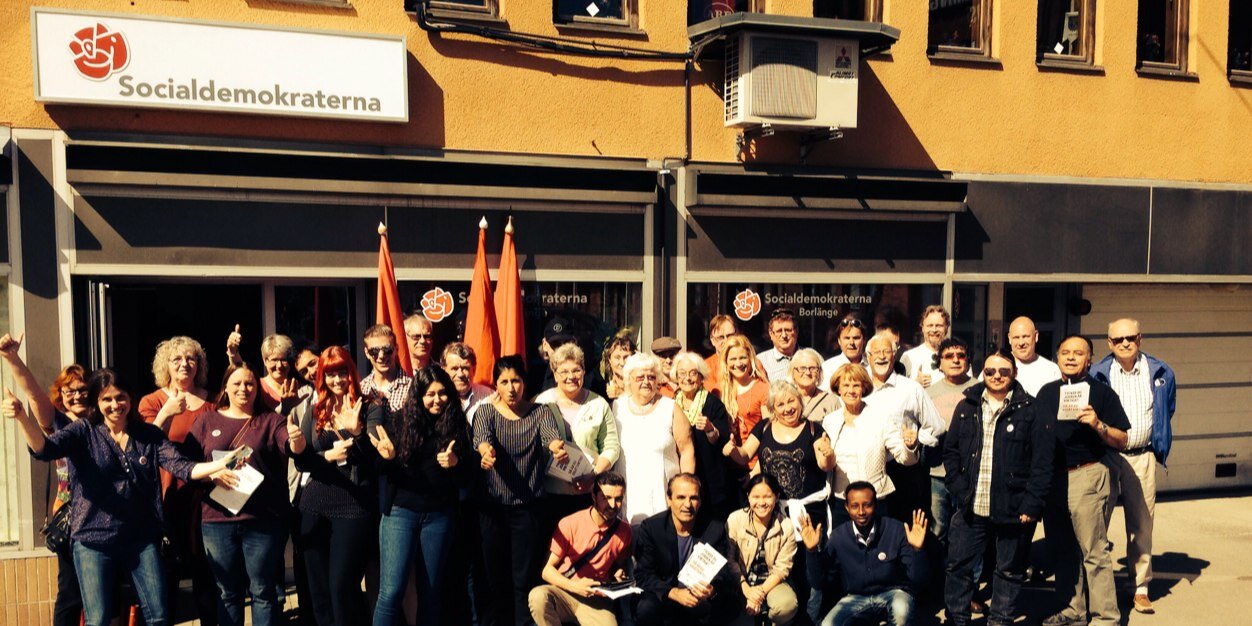 Socialdem. Borlänge banner