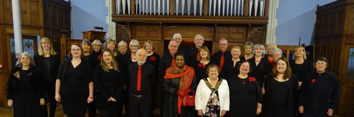 Caerphilly Community Chorus banner
