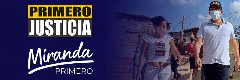 Primero Justicia Miranda banner