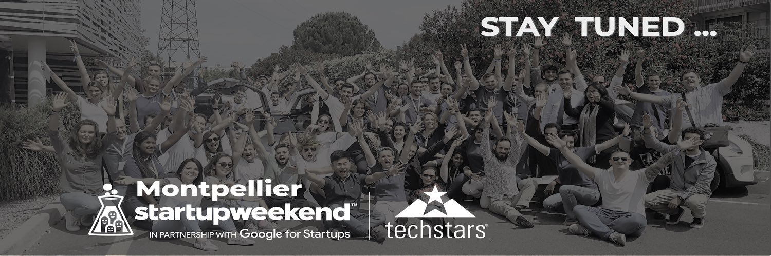 Startup Weekend Montpellier banner