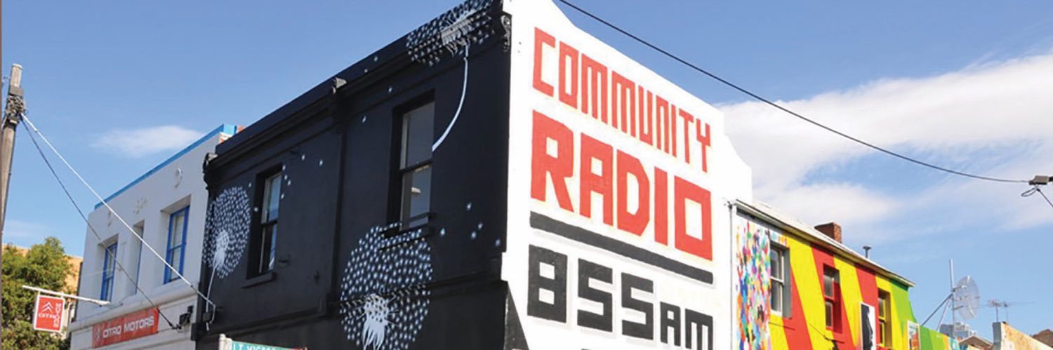 3CR Community Radio banner