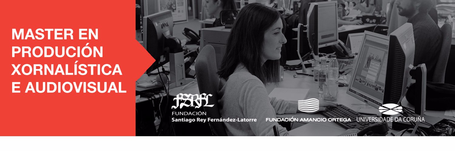 Máster en Produción Xornalística e Audiovisual banner