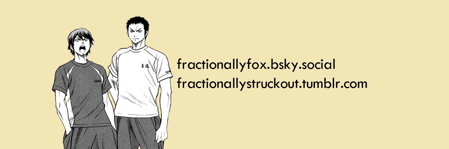 fractionallyfox's profile banner image