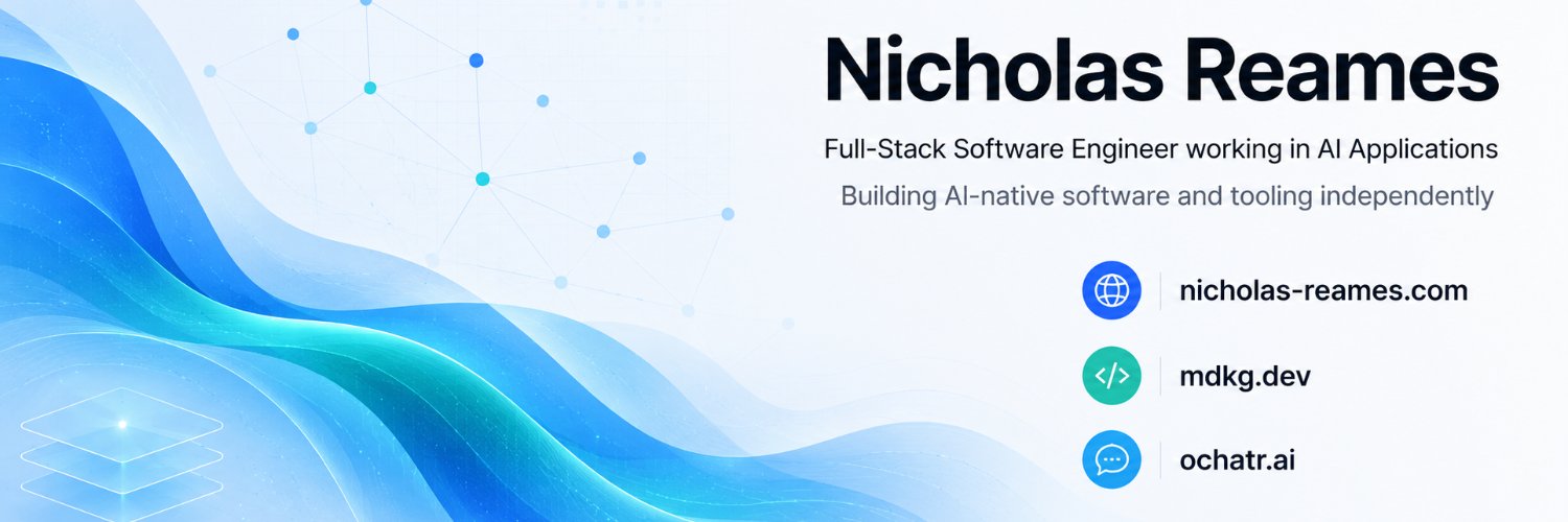 nickreames's profile banner image