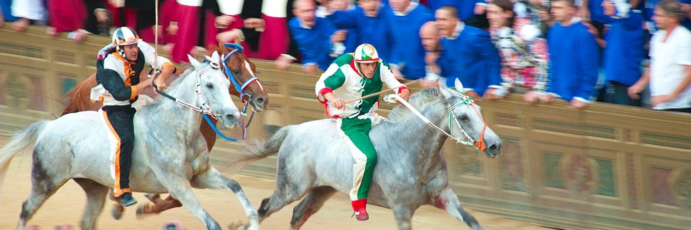 The Palio banner