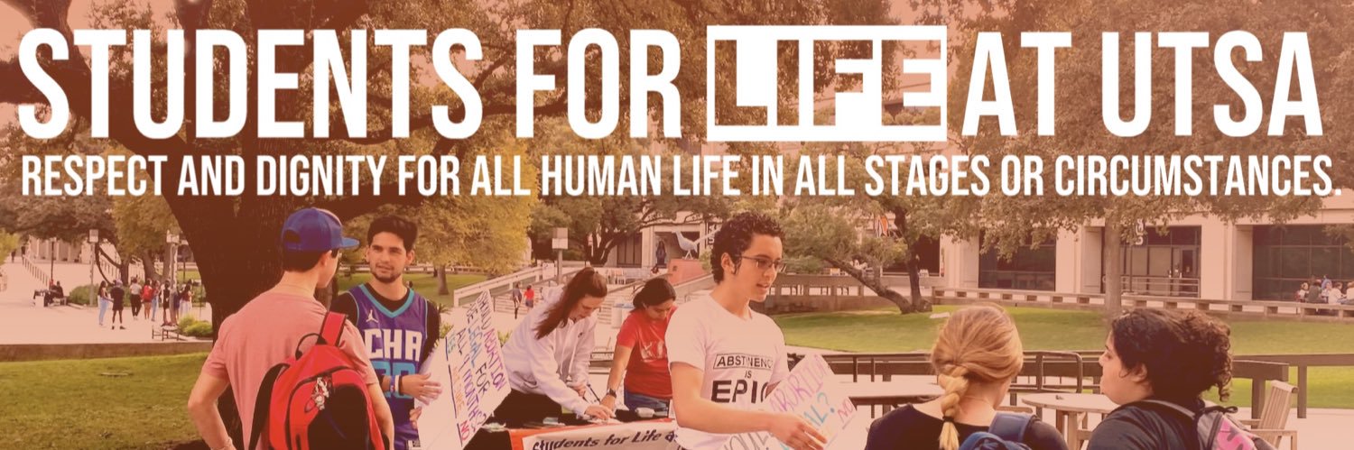ProLifeUTSA's profile banner image