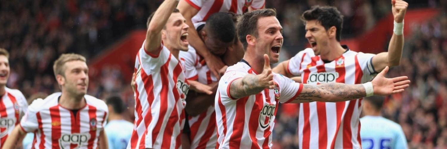 Saints March On banner