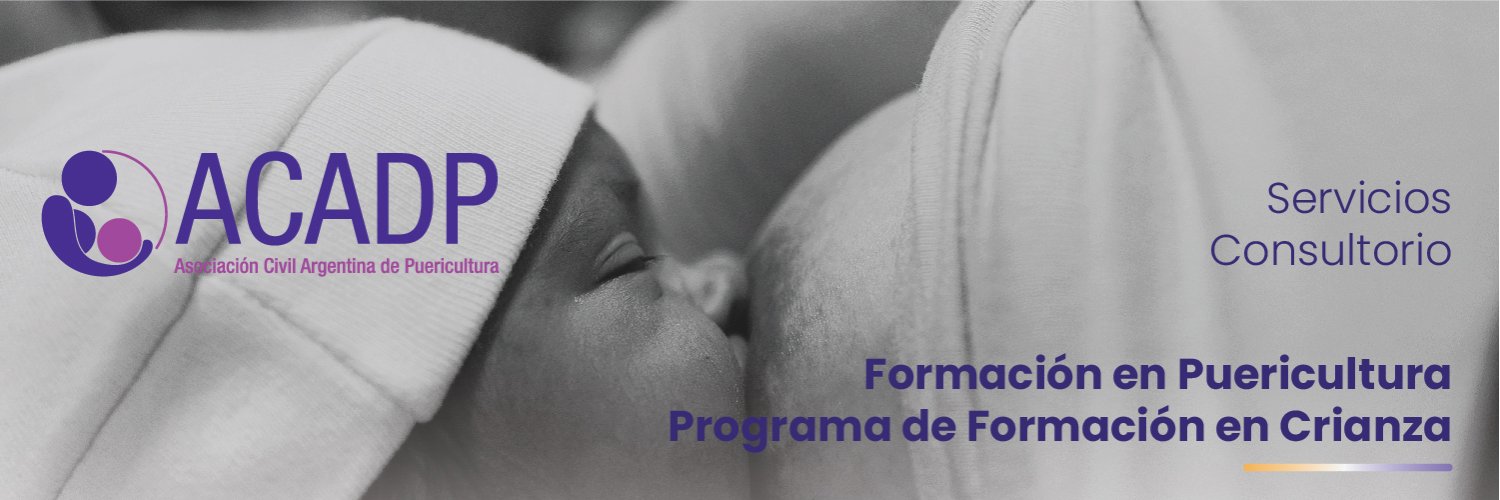 ACADP (Asociación Civil Argentina de Puericultura) banner
