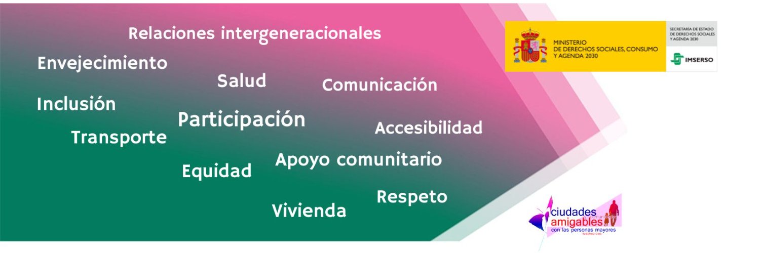 Red de Ciudades y Comunidades Amigables banner