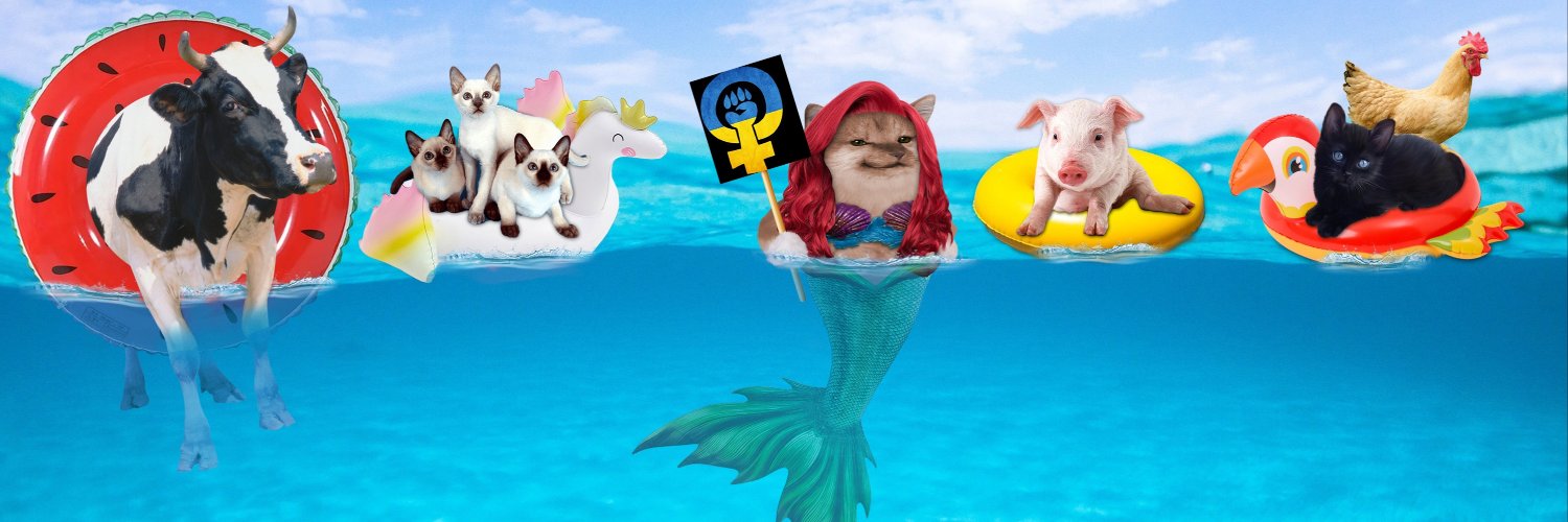 RadFellAriel 🇩🇰🇨🇦🇺🇦🌻🐄♀️✊ banner