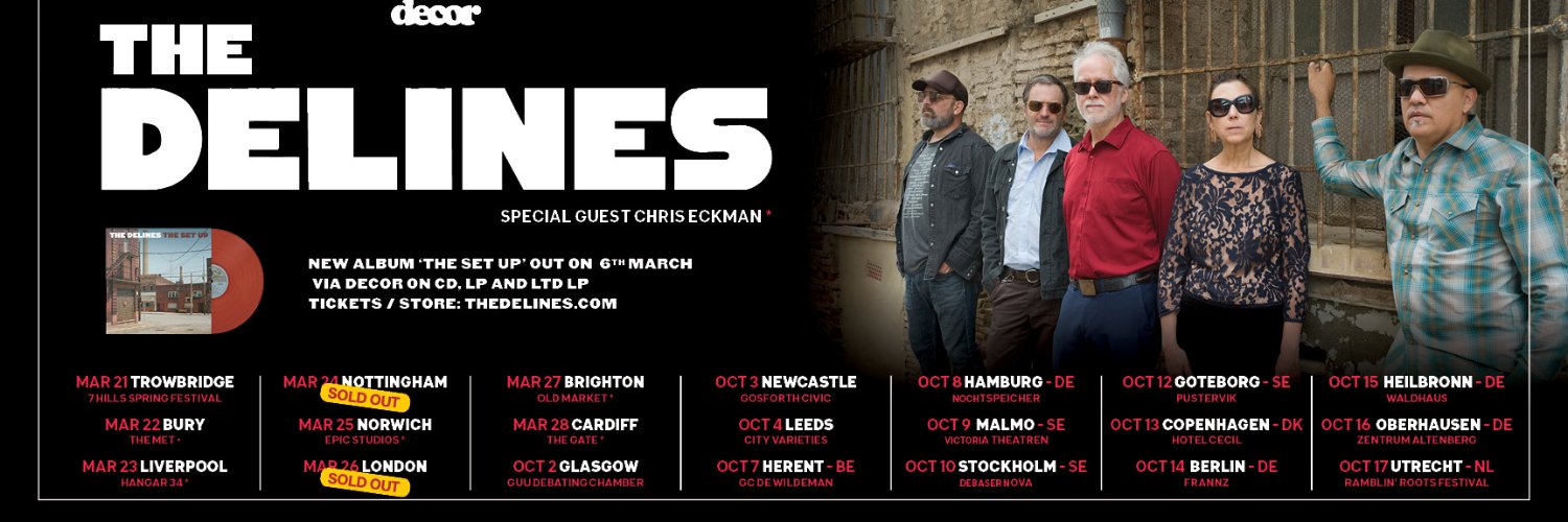 The Delines banner