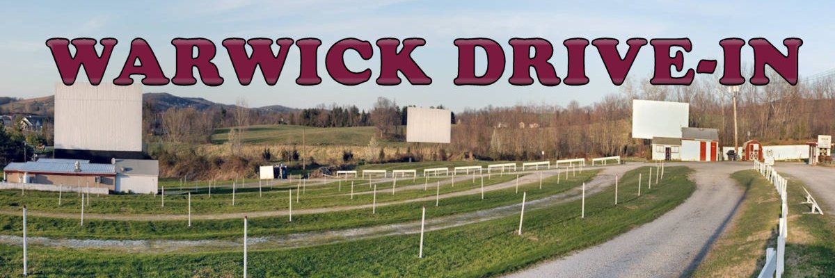 Warwick Drive-In Theater banner