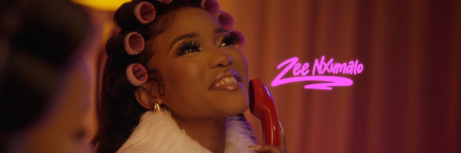 Zee Nxumalo's banner