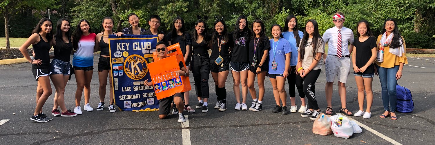 LBSS Key Club banner