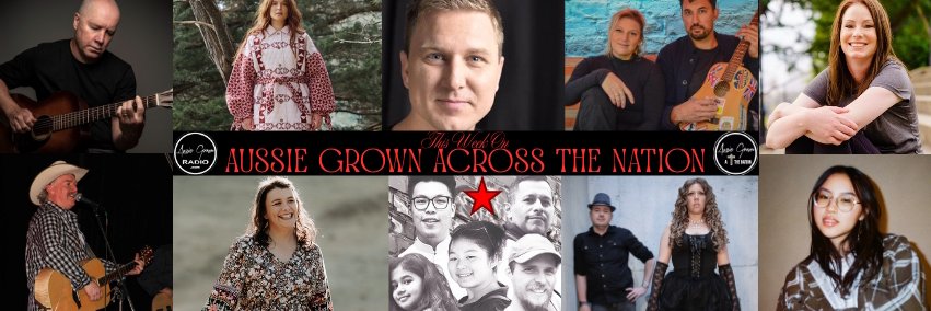Aussie Grown Radio banner