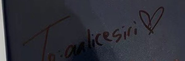 aalicesiri Profile Banner