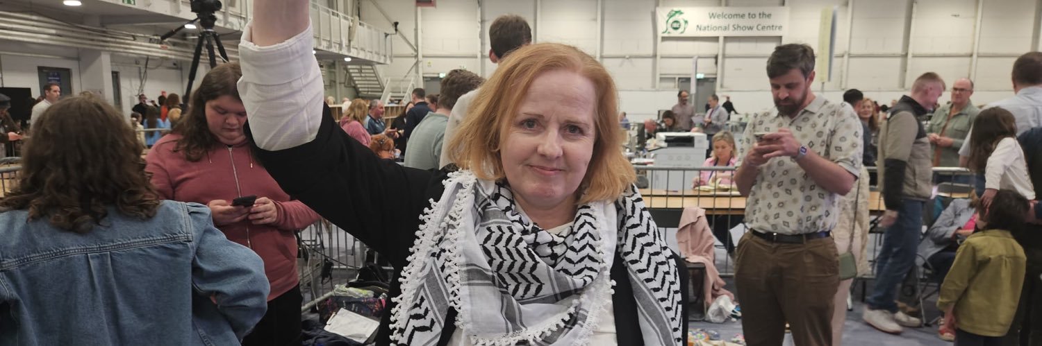 Ruth Coppinger's banner