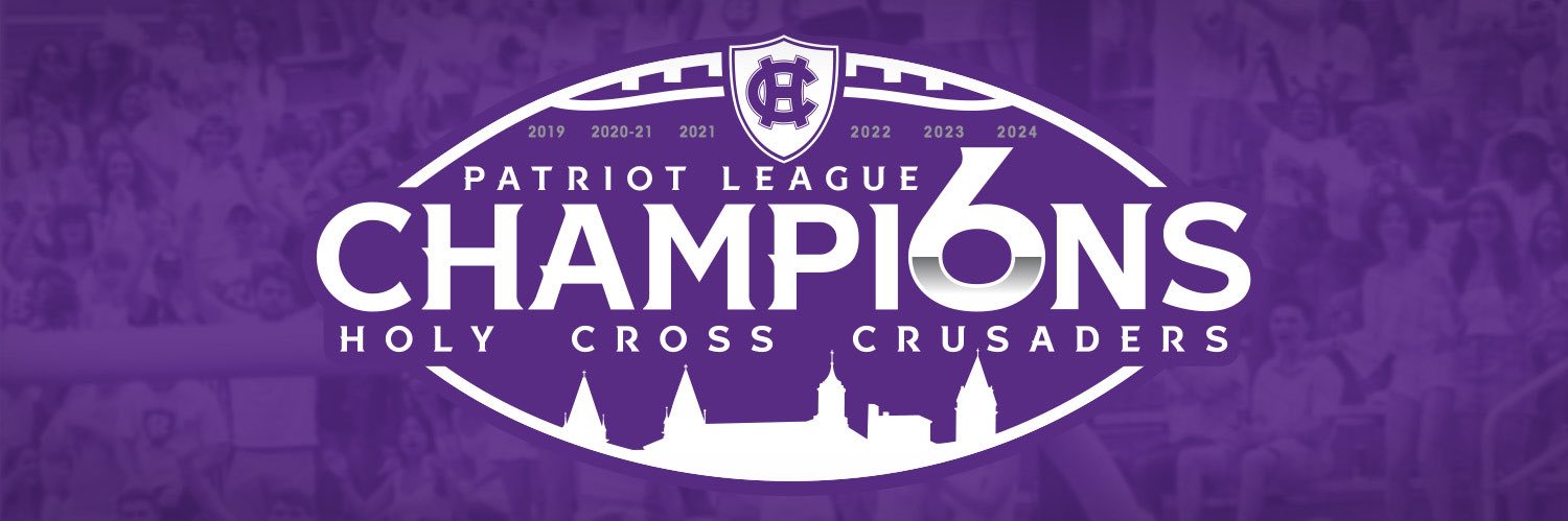 Holy Cross Football's banner