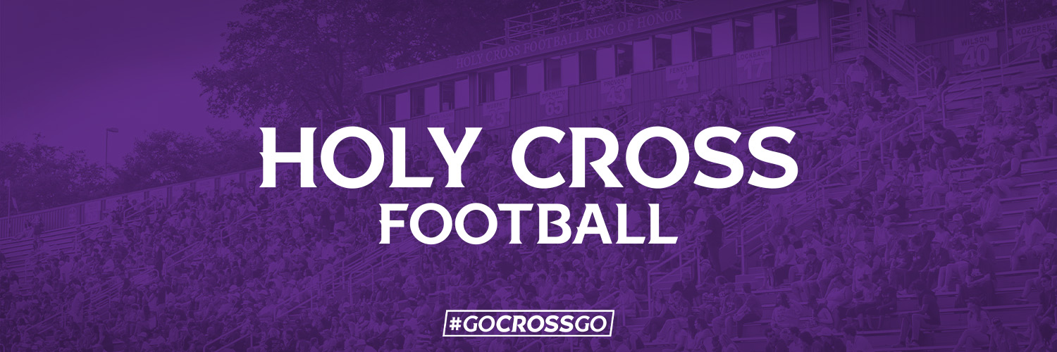 Holy Cross Football banner