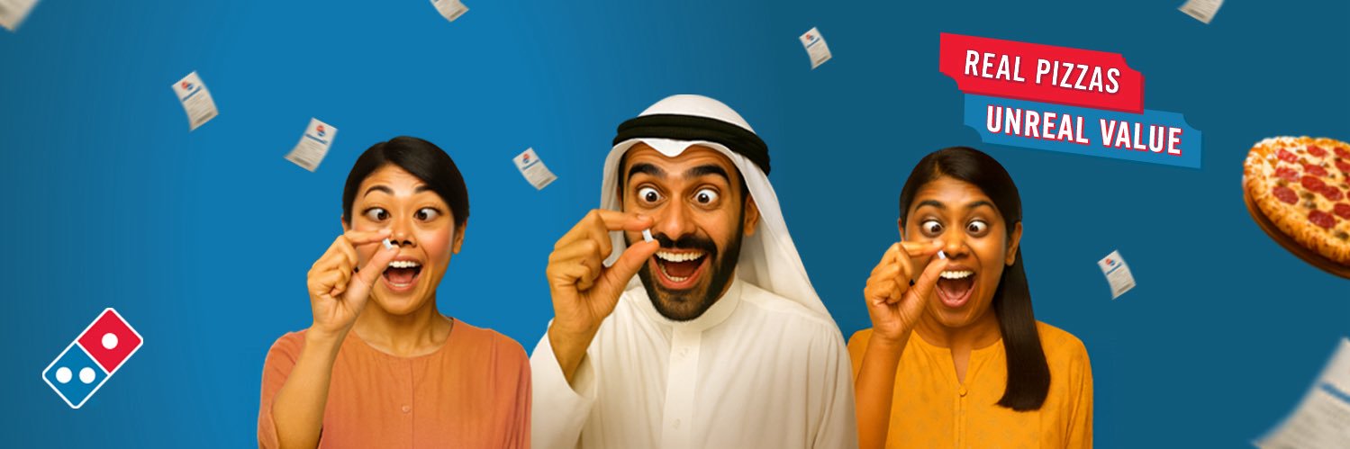 Domino's Pizza UAE banner