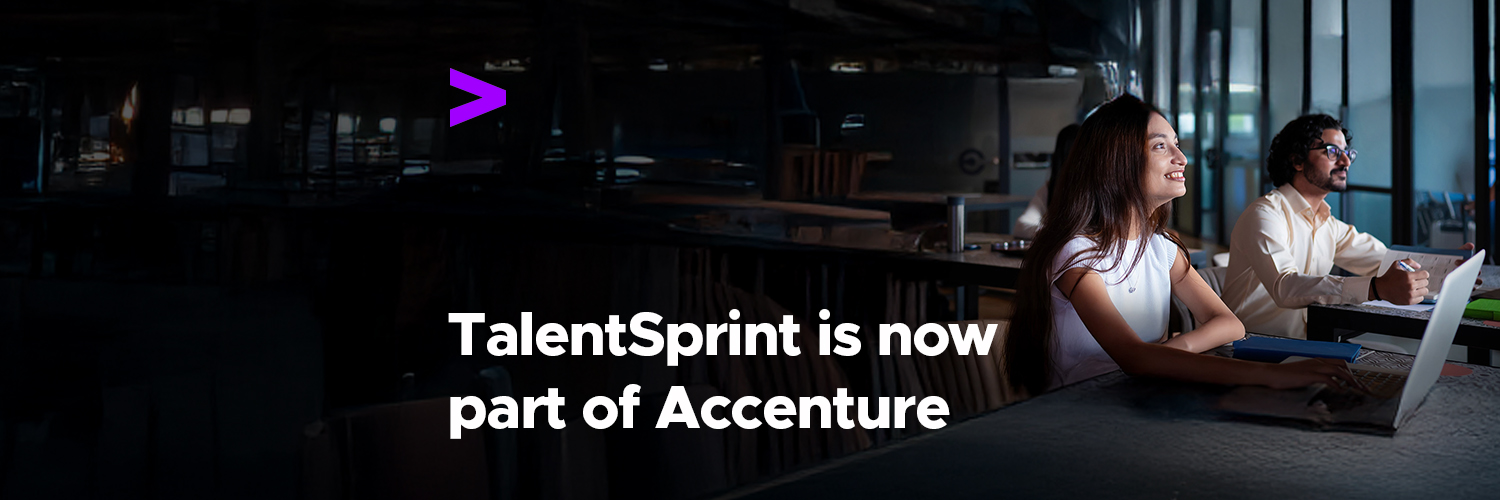 TalentSprint, Part of Accenture banner
