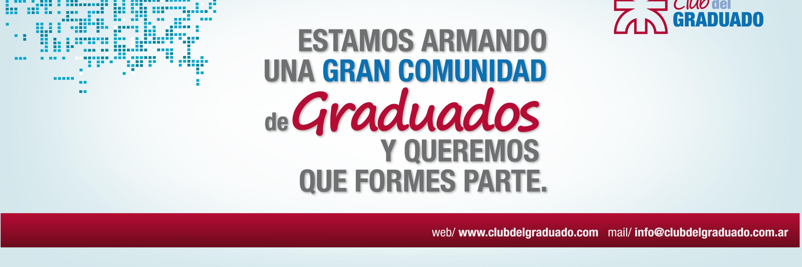Club del Graduado banner
