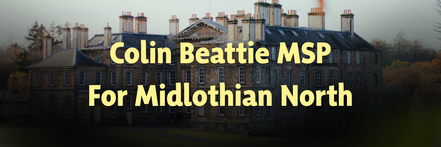 Colin Beattie MSP for Midlothian North banner