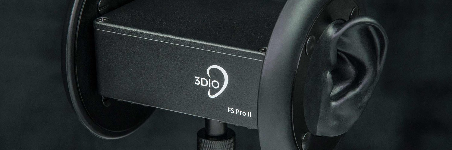 3Dio Binaural Microphones banner