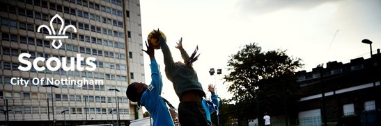 City of Nottingham Scouts banner