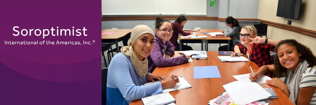 Soroptimist banner