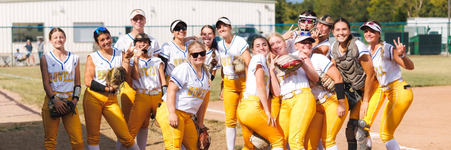 Francis Howell Vikings Softball banner