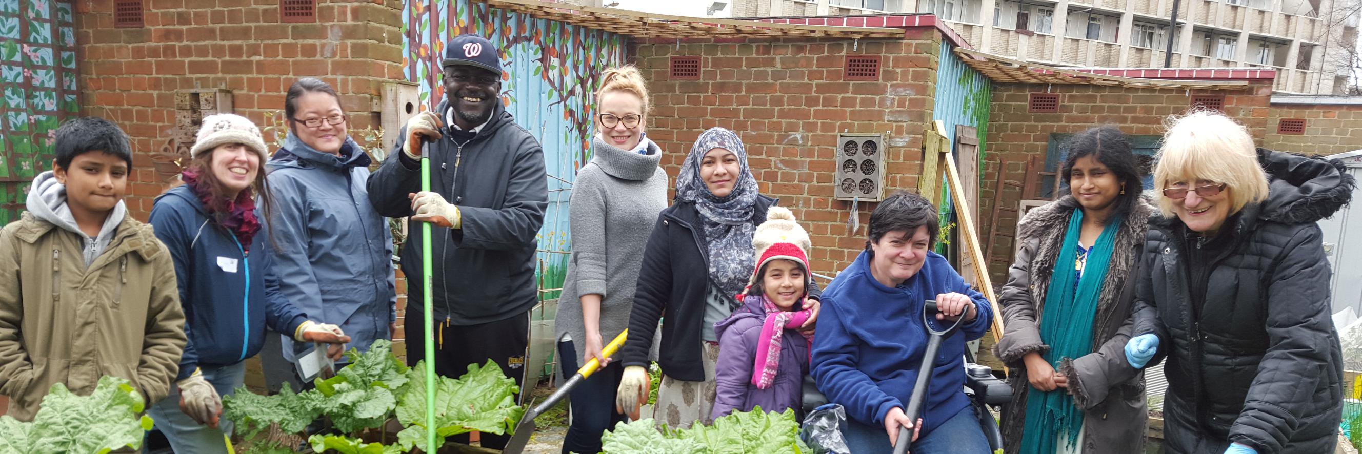 Cranbrook Community Food Garden banner