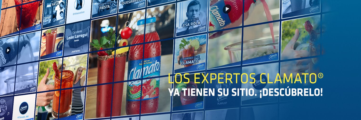 Clamato México banner