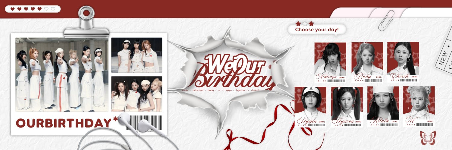 WeOurBirthday's profile banner image