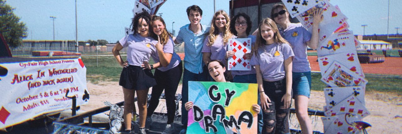 Cy-Fair Drama Club ₊⊹ banner