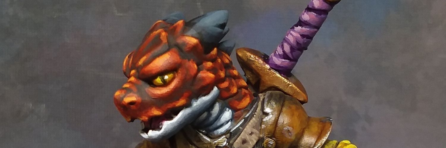 Midwest Miniature Guy, pro mini painter banner