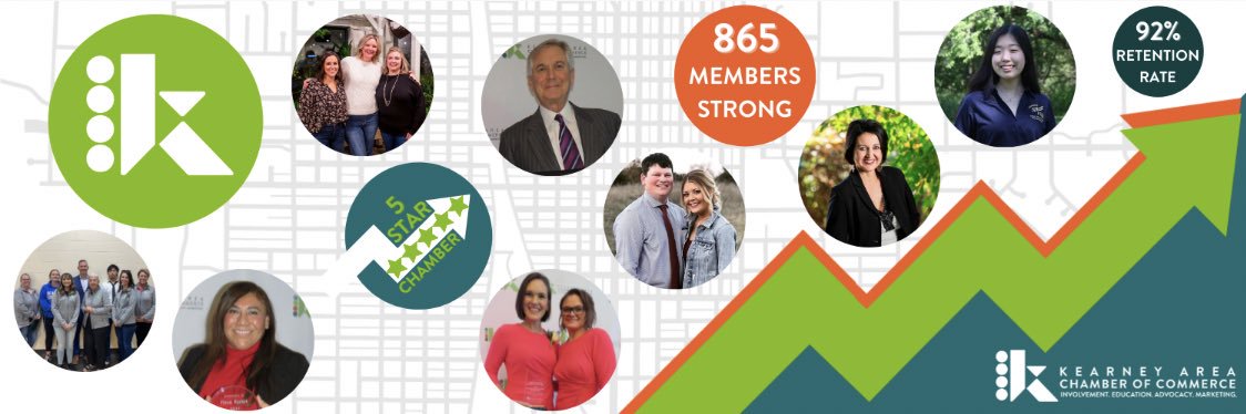 Kearney Area Chamber of Commerce banner