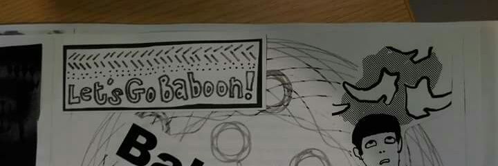 Let's go baboon banner