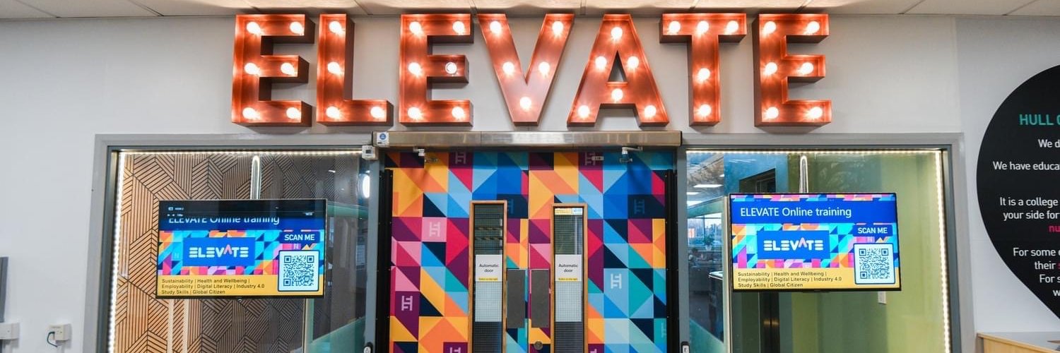 Hull College Library banner