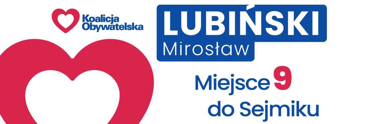 Mirosław Lubiński banner