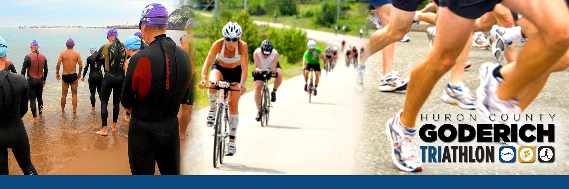 Goderich Triathlon banner