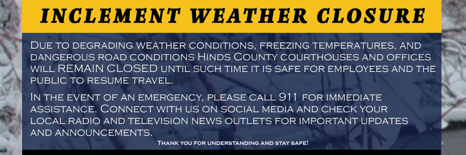 Hinds County, MS banner