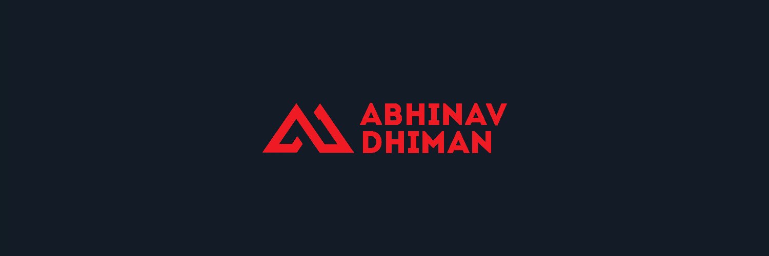Abhinav Dhiman banner